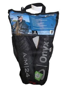 NWT Onyx Black Mesh Life Jacket Vest Pack - AM/24